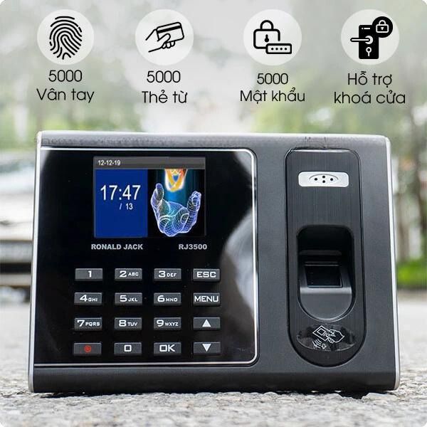 Máy Chấm Công Zkteco ZK3500 Chính hãng 5 Thiet ke chua co ten 18