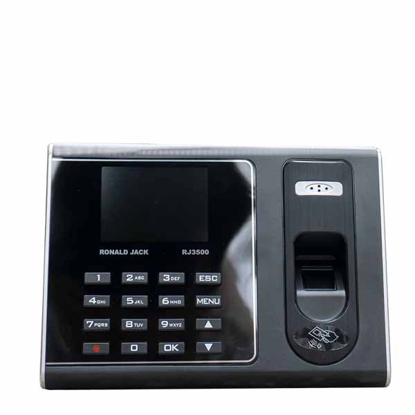Máy Chấm Công Zkteco ZK3500 Chính hãng 10 Máy chấm công Ronald Jack RJ3500 hỗ trợ chấm công thông qua vân tay và thẻ Khả năng quản lý 5000 dấu vân tay, 5000 thẻ và 5000 mật khẩu mỗi lượt chấm.
