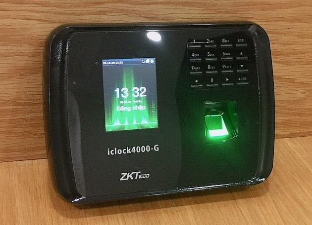 Máy chấm công vân tay Zkteco ICLOCK 4000G 5 may cham cong van tay the cam ung iclock 4000g p 993
