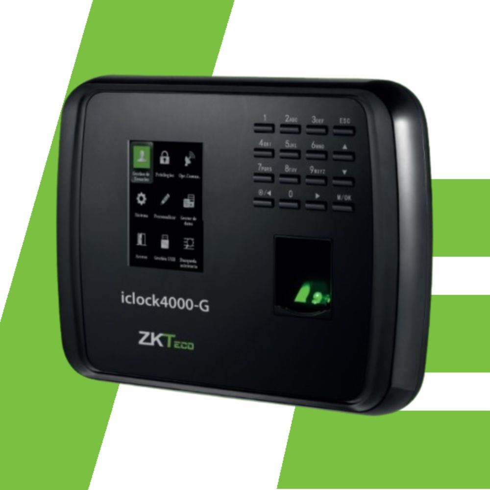 Máy chấm công vân tay Zkteco ICLOCK 4000G 2 may cham cong zkteco iclock 4000G
