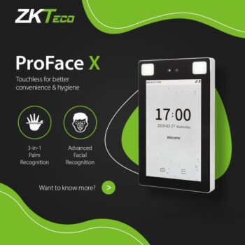 Máy chấm công khuôn mặt ZKTeco ProFace X 8 3